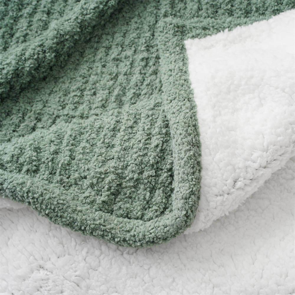 Microfiber Chenill Knit Throw with Sherpa Reverse 6 1 Microfiber Chenill Knit Throw with Sherpa Reverse 6 1