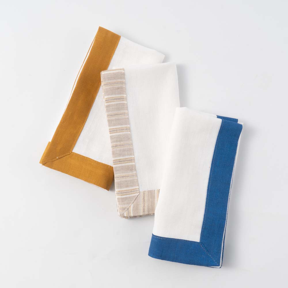 Bound Edge Linen Napkin