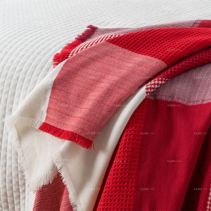 jacquard faux patchwork blanket 8 1 jacquard faux patchwork blanket 8 1