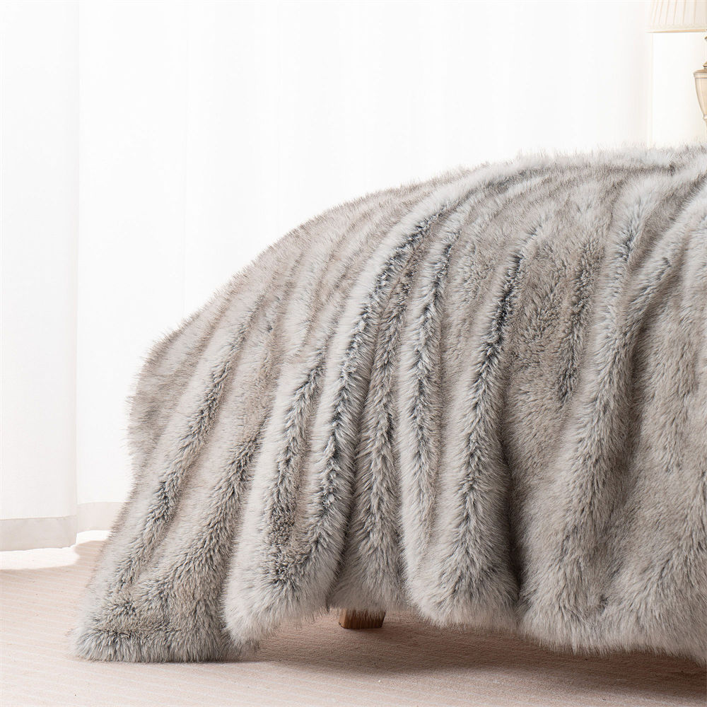 Faux Fox Fur Blanket 6