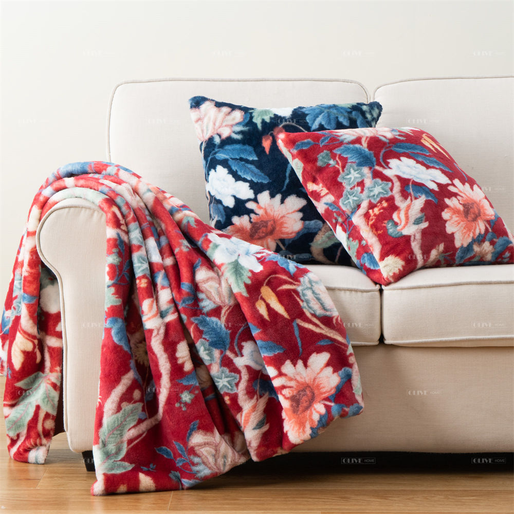 digital printed faux fur blanket 5