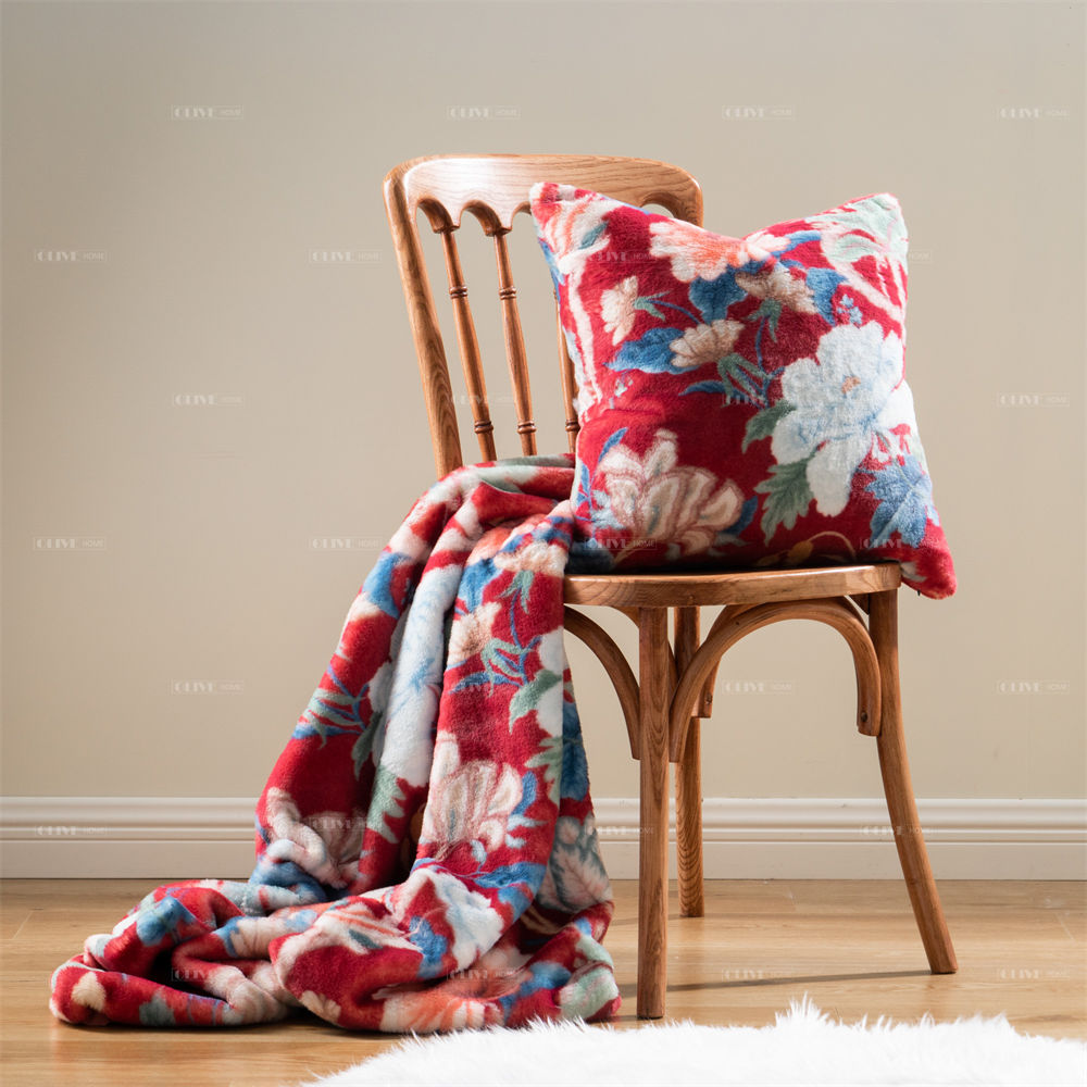 digital printed faux fur blanket 6