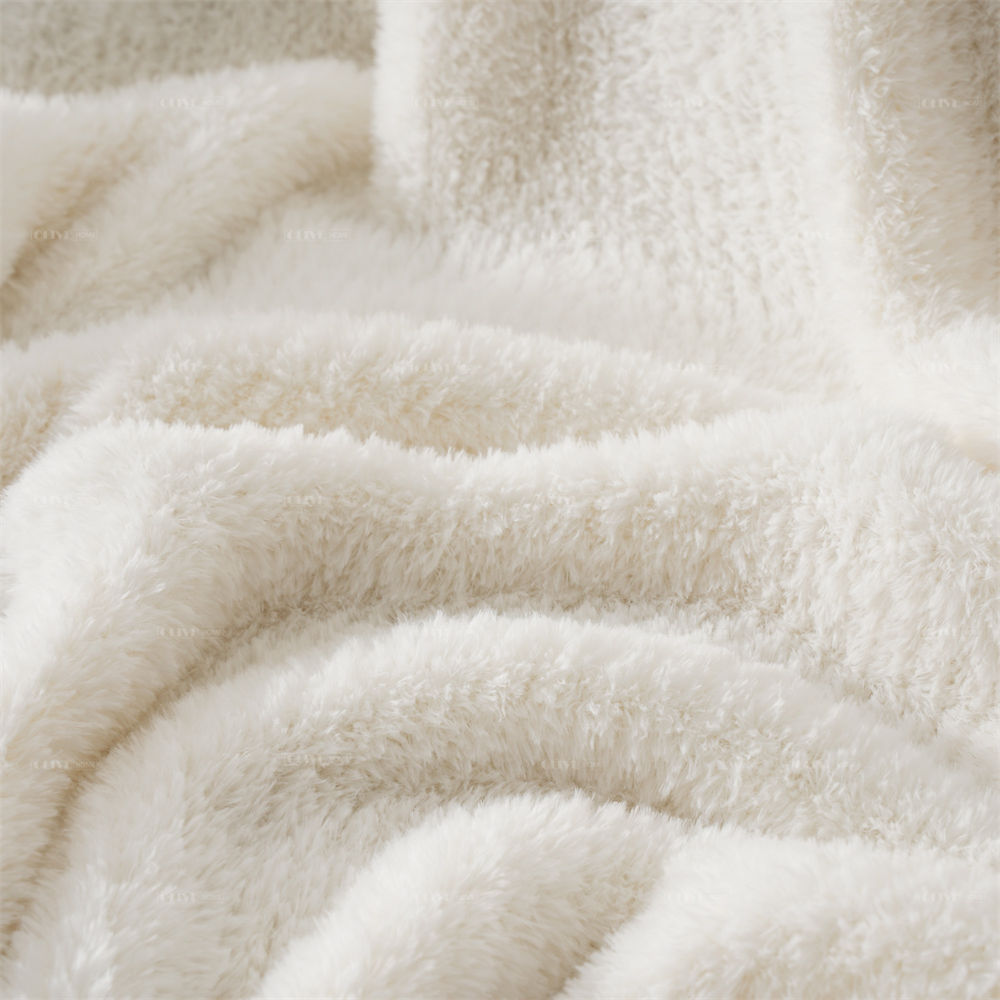 fluffy shaggy knit blanket 4