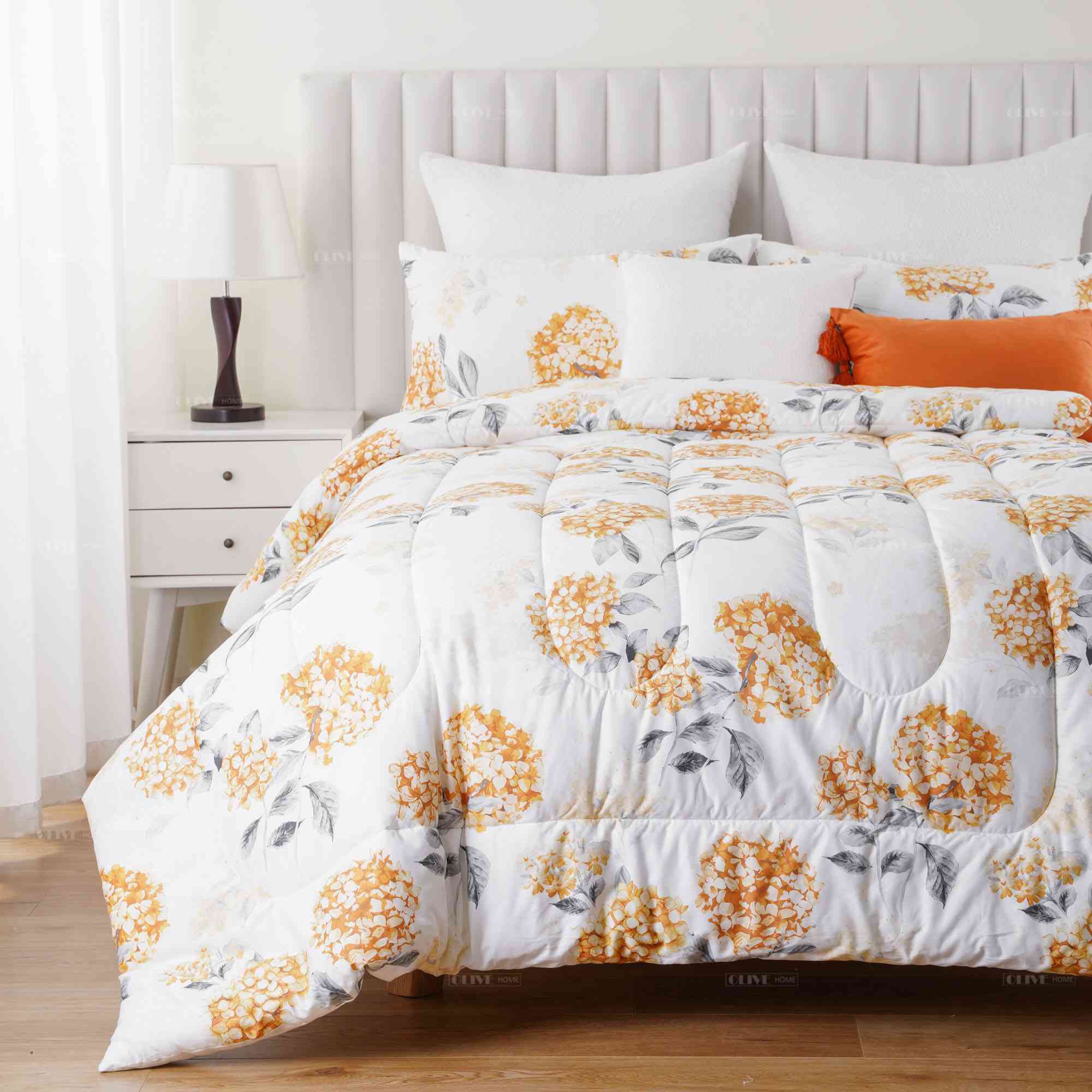 Floral Comforter 3 Piece Set